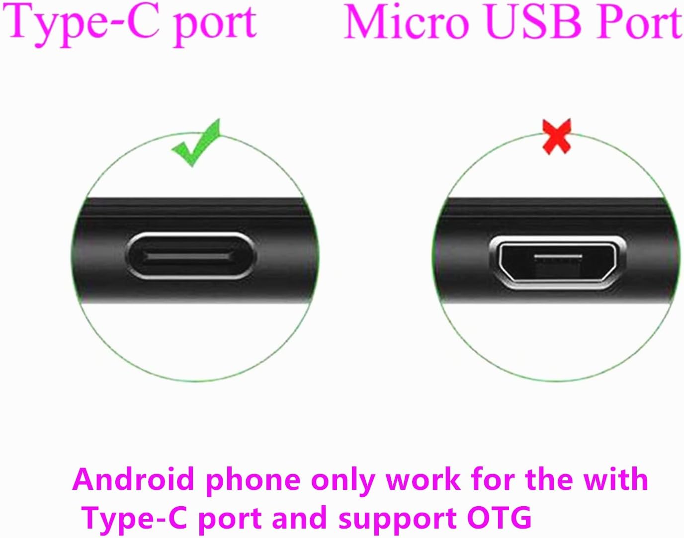 Mini Cell Phone Fan 2-in-1 Fan Compatible for iPhone, iPad, Android Smartphone,Tablet - Colorful and Powerful- Cell Phone Summer Accessories (6-Pack)