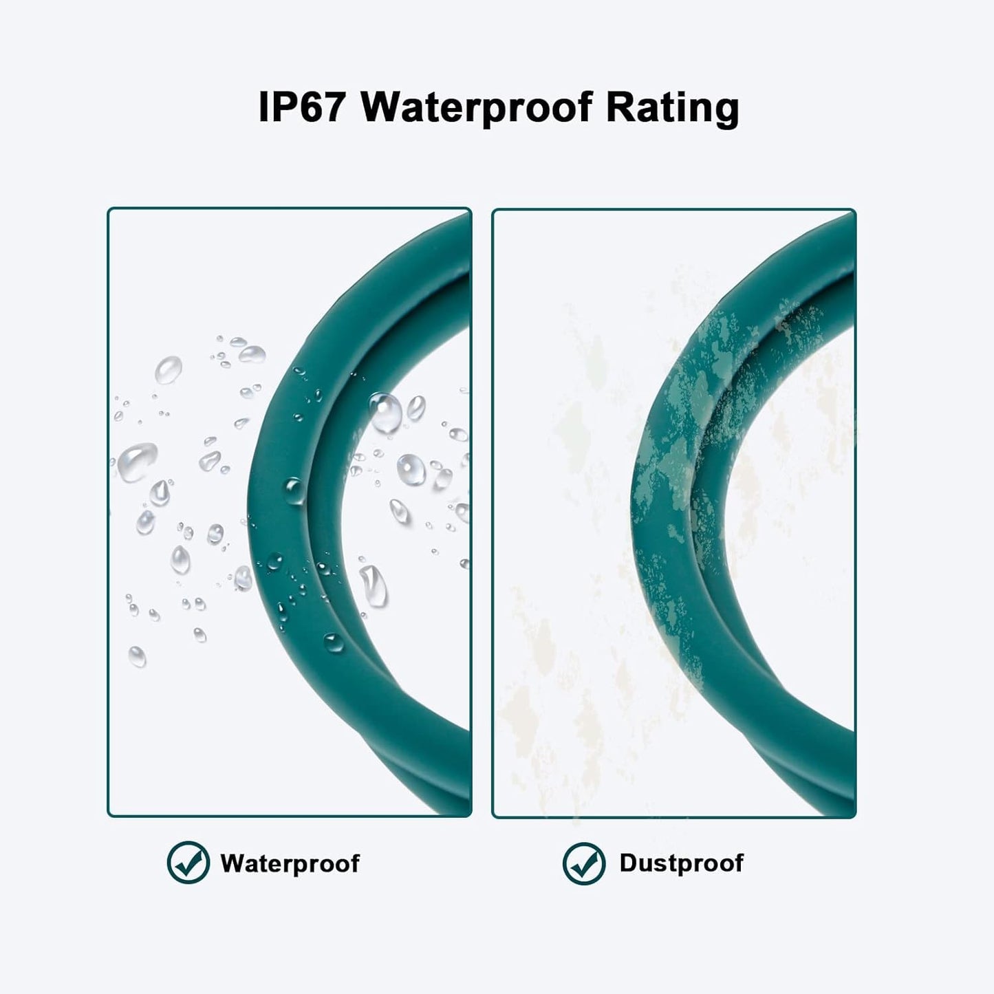 Alvin's Cables M12 8 Pin Male to RJ45 Shielded Ethernet Cable M12 X Coded 8 Position Cat6a Cable for Cognex Industrial Camera 15M/49.2ft
