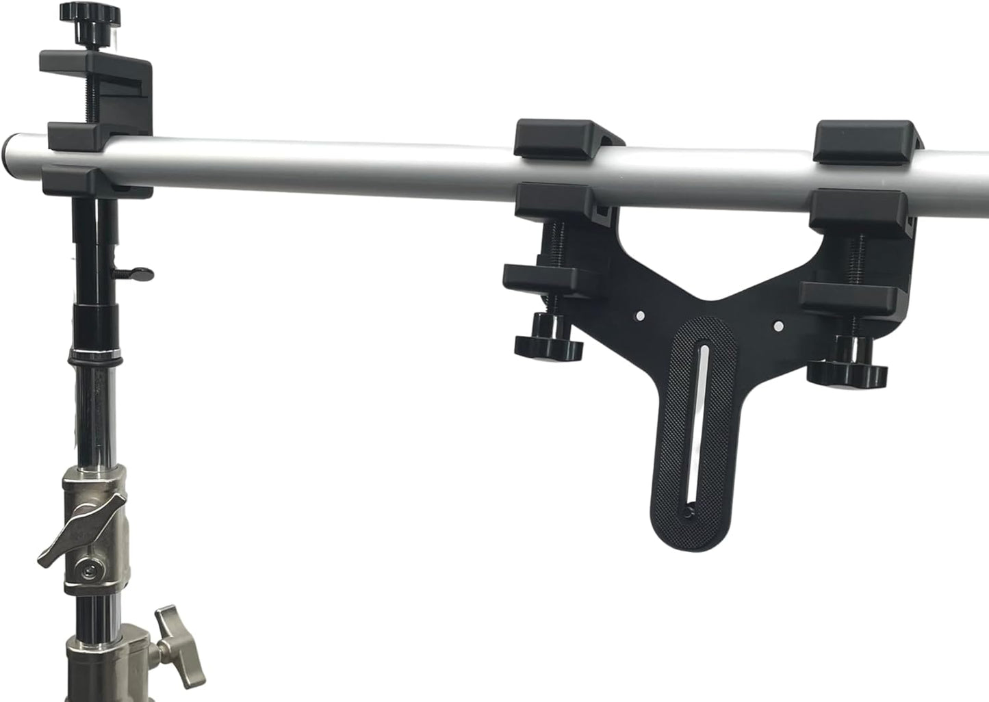 Glide Gear OH 75 Overhead Mount – DSLR, Smartphone – 6ft Adjustable Pole, Top-Down Rig, 15lb Capacity, Aluminum Build