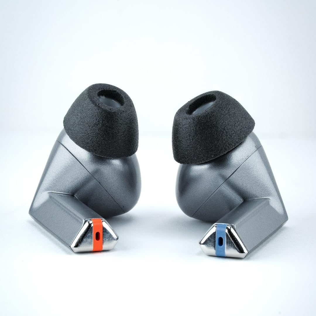 Comply TrueGrip MAX | Premium Memory Foam Replacement Earbud Tips for Samsung Galaxy Buds3 Pro | Long Lasting Comfort, MAX Durability, Secure Fit, Superior Noise Isolation| Black (Medium) (3 Pairs)