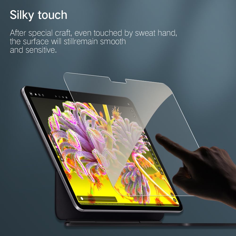 PERFECTSIGHT Anti Blue Light Screen Protector Compatible with iPad Air 13 Inch M3/M2 (7th/6th Generation, 2025/2024), [Medical-Grade HD Eye Protection] Blue Light Filter 6 Radiations Tempered Glass