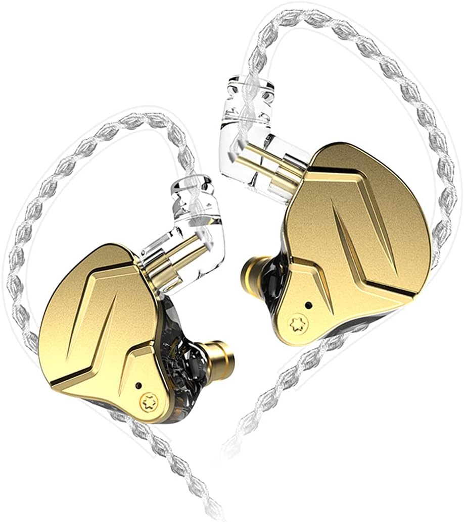 KZ ZSN Pro X in Ear Monitor Earphone 1BA 1DD Hybrid Dynamic Dual Driver IEM Wired Earbuds HiFi Sport Gaming Headphones Compatibility for Phone Computer Tablet