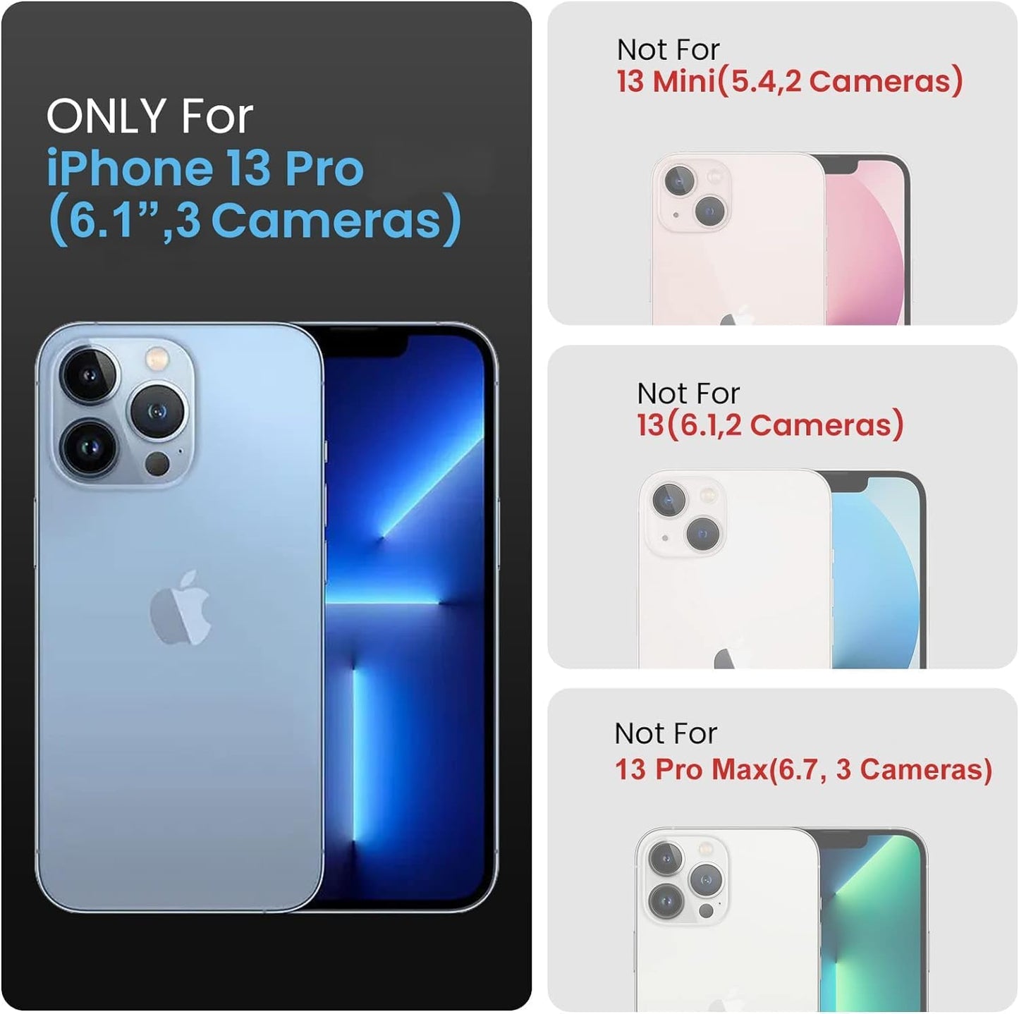 FireNova Designed for iPhone 13 Pro Case, Silicone Upgraded [Camera Protection] Phone Case with [2 Screen Protectors], Soft Anti-Scratch Microfiber Lining Inside, 6.1 inch, Calke Green