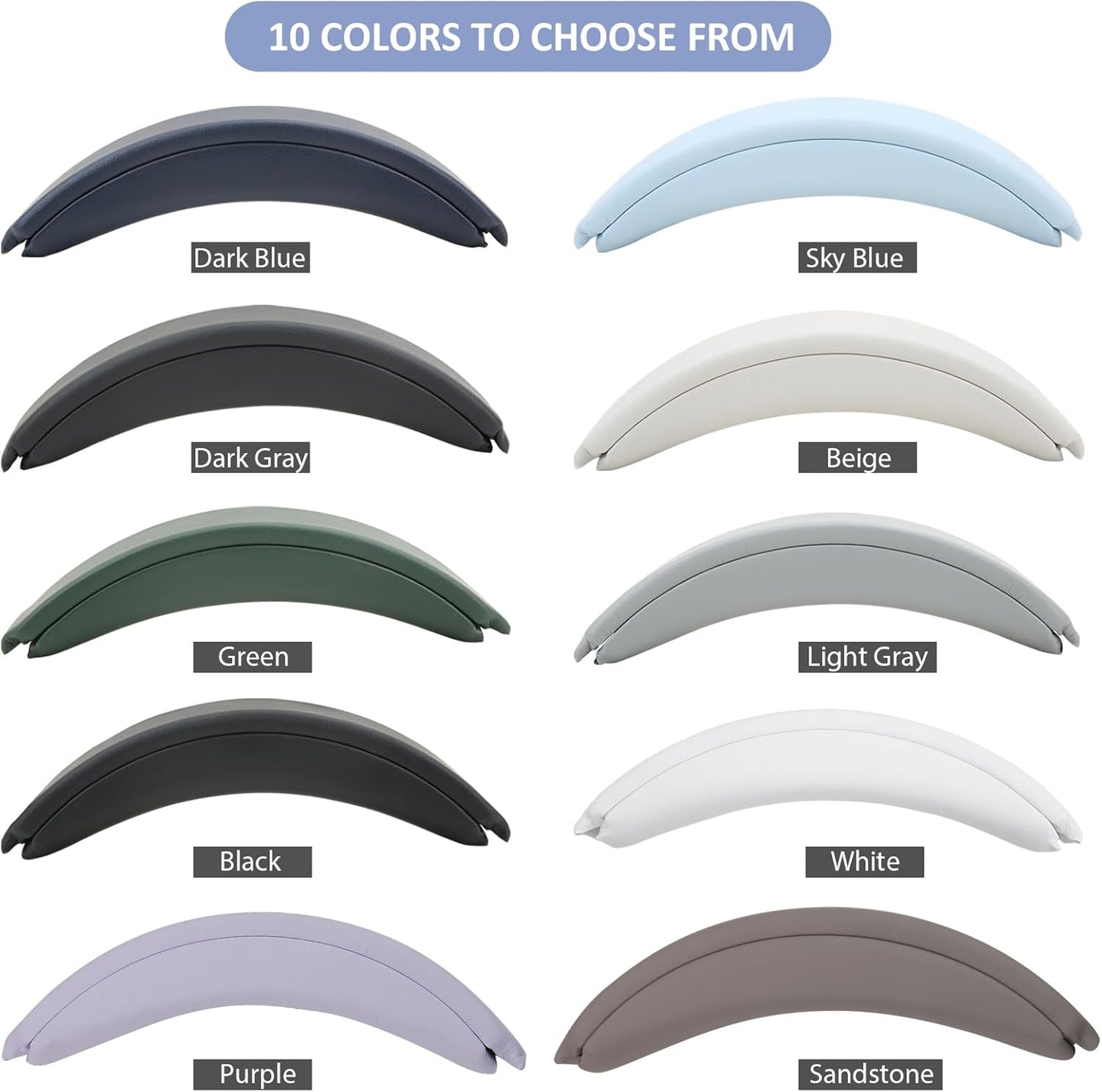 Replacement Headband Cushion for Bose QuietComfort 35 (QC35) QC45 QC35 II Headphones (Beige)