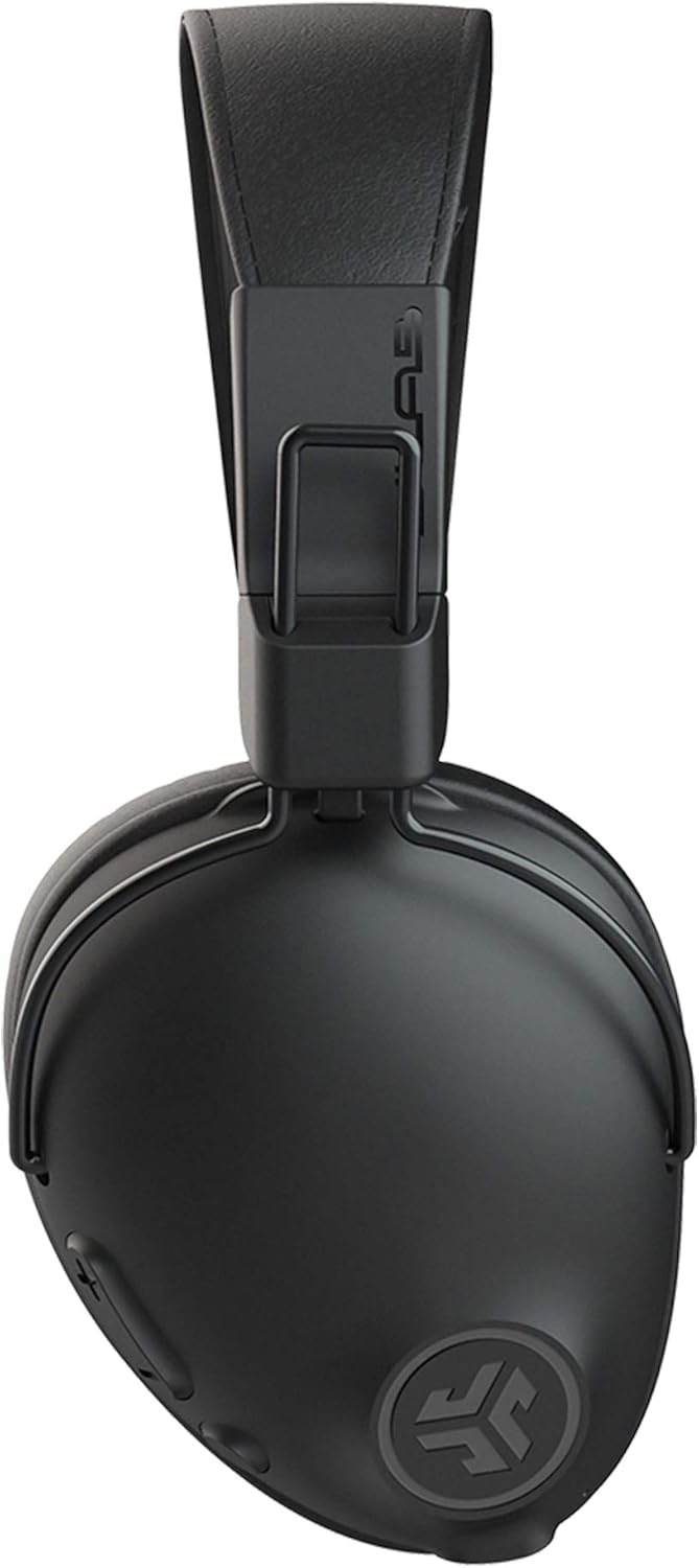 JLab Studio Pro Wireless Over-Ear Headphones, Black, 50+ Hour Bluetooth 5 Playtime, EQ3 Sound, Ultra-Plush Faux Leather & Cloud Foam Cushions, Track and Volume Controls