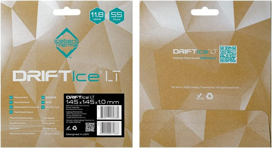 Iceberg Thermal DRIFTIce LT Thermal Pad 145 x 145mm (1.0mm) (11.8 W/mK)