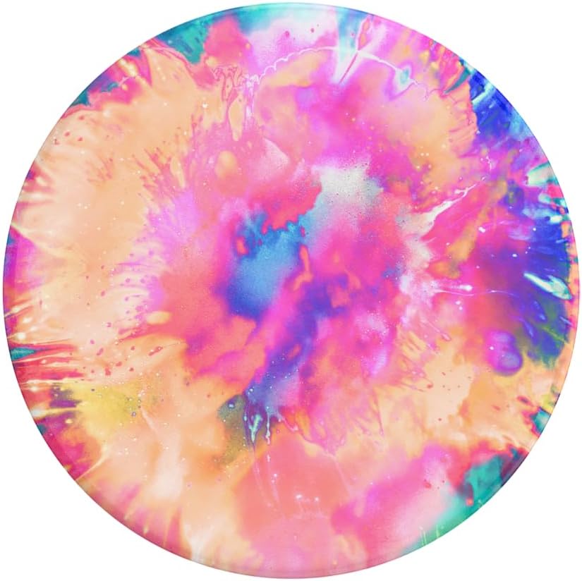 PopSockets Phone Grip with Expanding Kickstand, PopSockets for Phone, Watercolor PopGrip - Chroma Splash