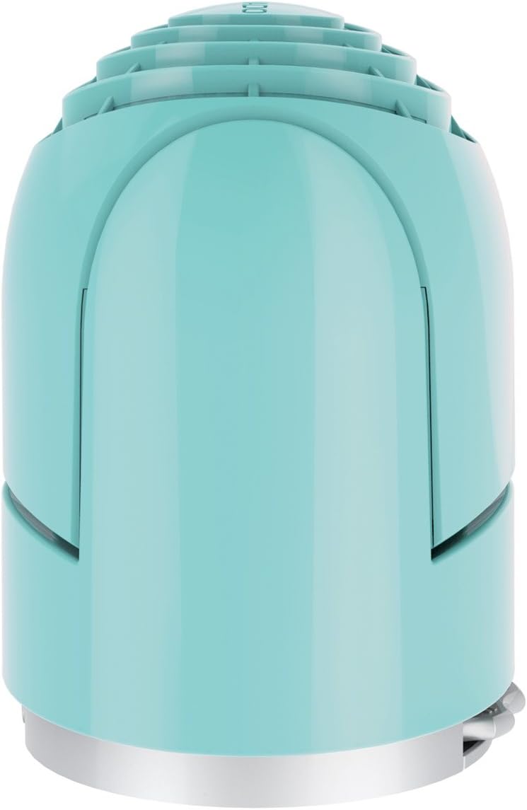 Vornado Flippi V6 Compact Air Circulator Fan, Quiet Portable Travel Fan for Desk or Bedroom, Adjustable Head, 2 Speeds, Bliss Blue