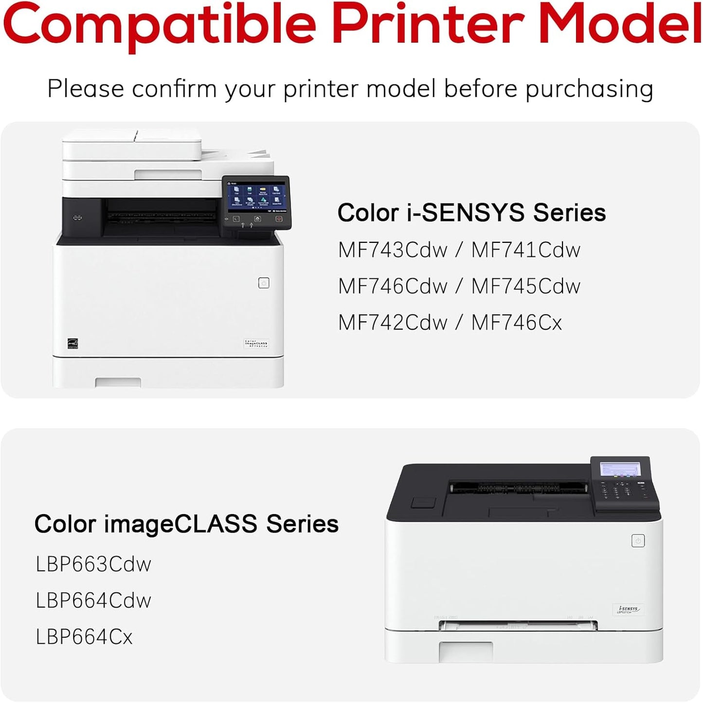 055 High Capacity Toner Cartridge Replacement for Canon 055H 055 Toner Cartridges Set for Canon MF743Cdw Ink Color imageCLASS MF743Cdw MF741Cdw MF741C MF743C Printer (4 Pack)