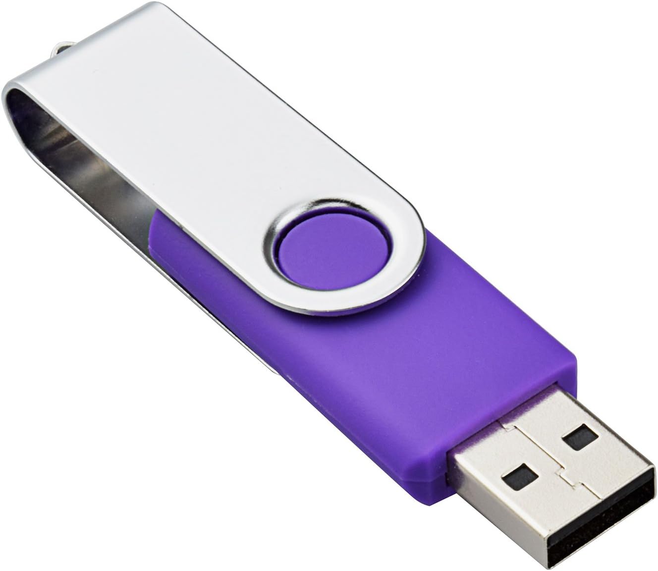 KOOTION 10 Pack 32GB USB 2.0 Flash Drives Pen Drive Memory Stick Thumb Drive USB Drives, Purple