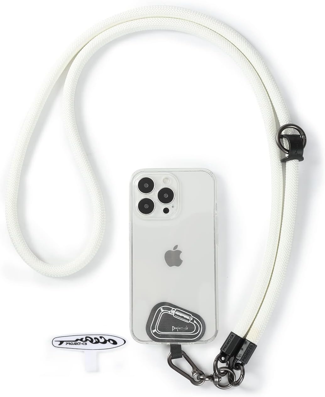 project-cb Cell Phone Lanyard ×1, Tether Tab ×2, Universal Adjustable Phone Strap, Crossbody, Neck Phone Lanyard, Rope Strap