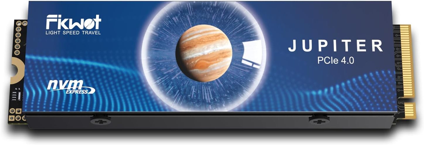 FX910 1TB M.2 NVMe SSD for PS5&PC, PCIe Gen4 2280 Gaming SSD with Heatsink, Up to 7300MB/s, Internal Solid State Drive