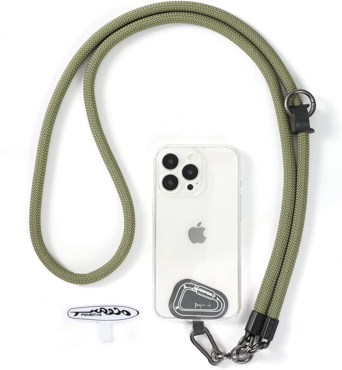 project-cb Cell Phone Lanyard ×1, Tether Tab ×2, Universal Adjustable Phone Strap, Crossbody, Neck Phone Lanyard, Rope Strap