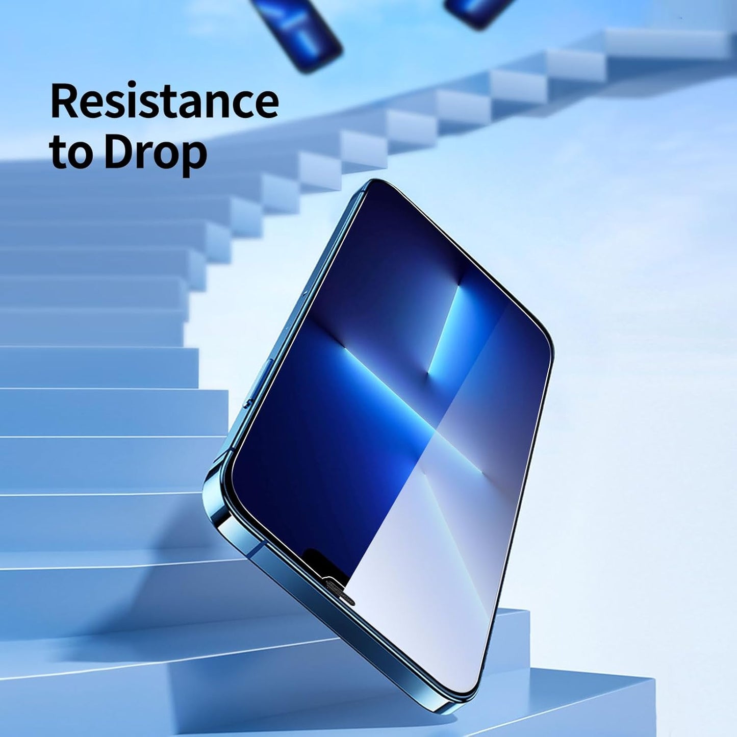 NEW'C 3 Pack Designed for iPhone 13 Pro Max, iPhone 14 Plus Screen Protector (6.7"), Enhanced Tempered Glass Protection, Case Friendly Bubble Free Ultra Resistant