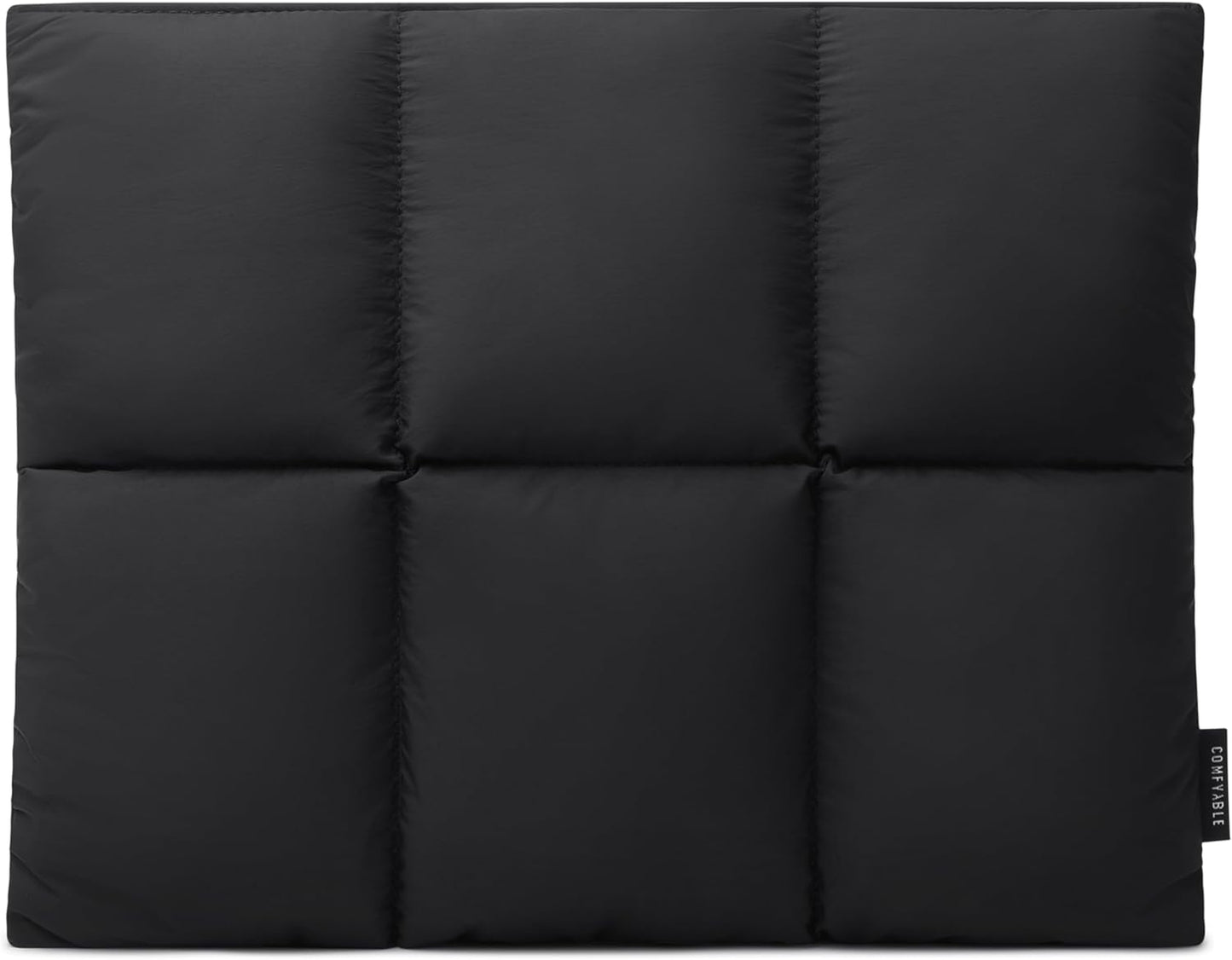 Comfyable Puffy Laptop Sleeve 13 Inch 14 Inch, Quilted Puffer Laptop Carrying Case, Pillow Case Compatible with MacBook Air M4 2025 M3 M2 M1, MacBook Pro M4 Pro/Max, Black