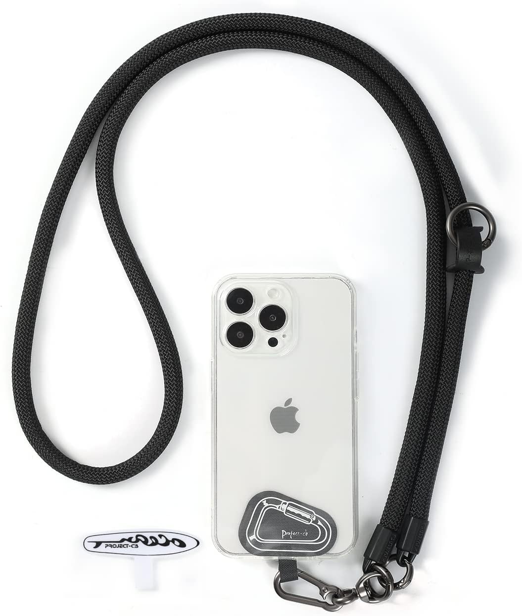 project-cb Cell Phone Lanyard ×1, Tether Tab ×2, Universal Adjustable Phone Strap, Crossbody, Neck Phone Lanyard, Rope Strap