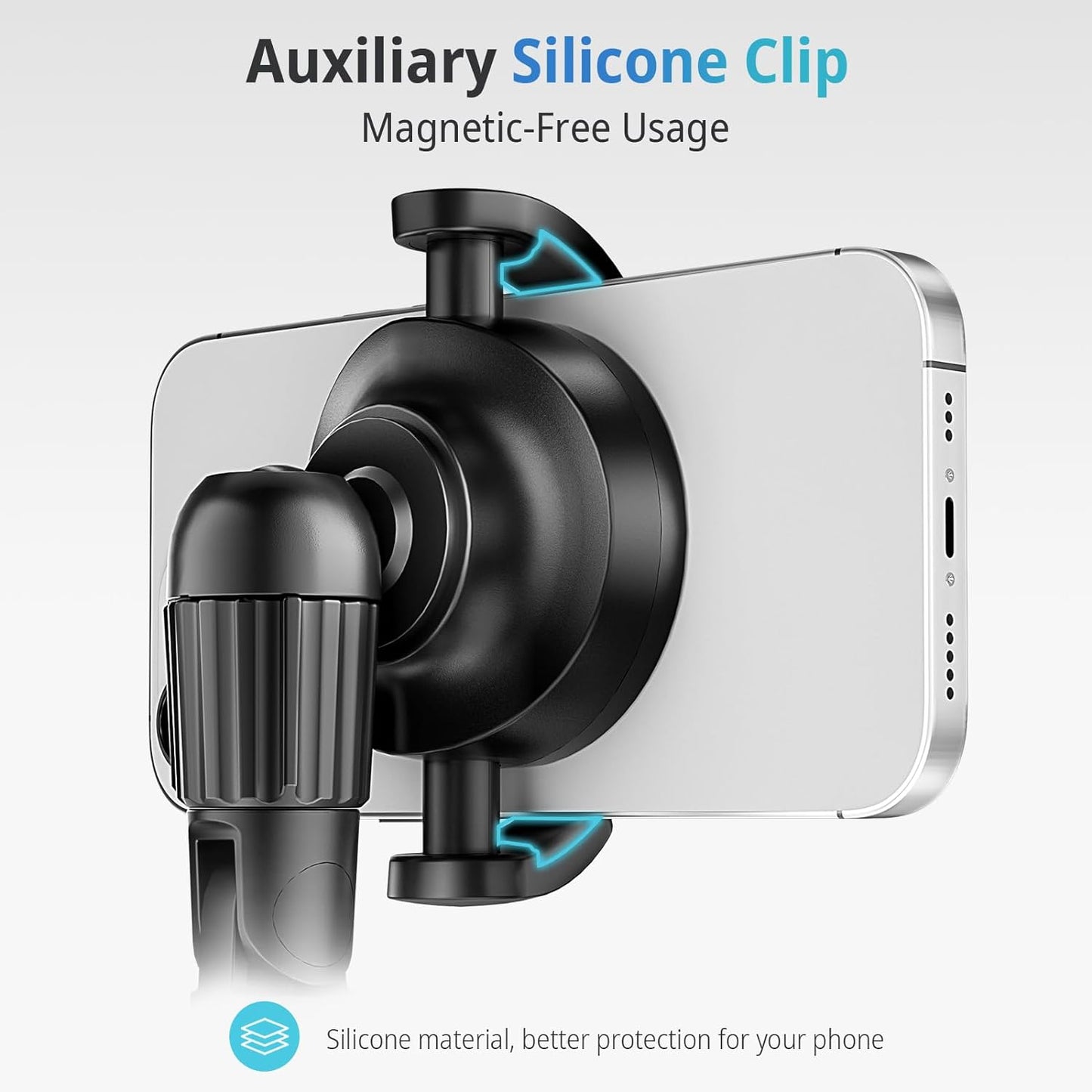 UBeesize 68'' Magnetic Selfie Stick Phone Tripod With Wireless Remote, Extendable Stand, Compatible With MagSafe, for iPhone 15 14 13 12 Series and Android Phones