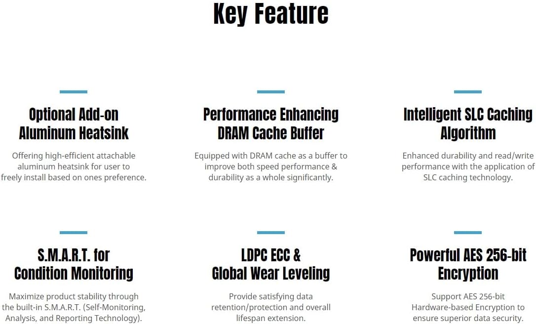 KLEVV CRAS C930 2TB M.2 2280 NVMe PCIe Gen4x4 Internal Gaming SSD Aluminium Heatsink Included, Compatible with PS5, up to 7400MB/s with DRAM Cash (K02TBM2SP0-C93)