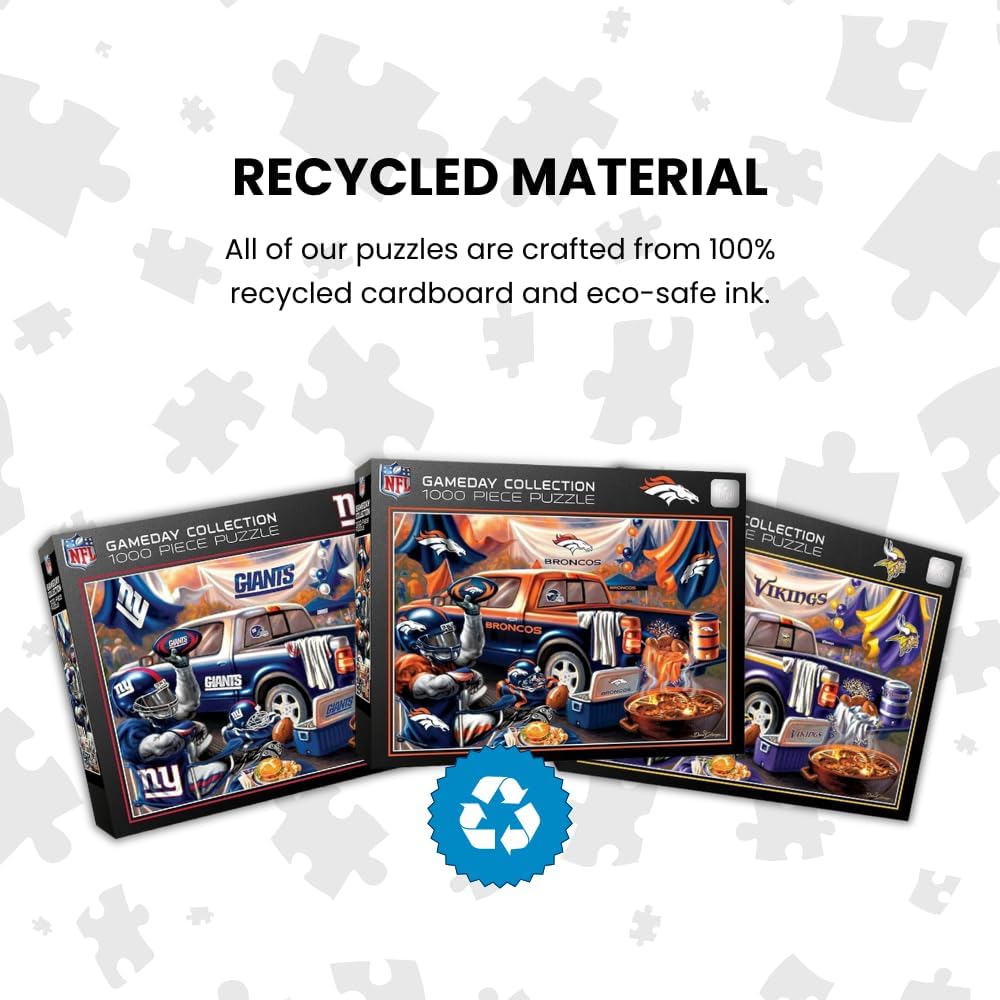 MasterPieces - 1000 Piece Jigsaw Puzzle, NFL Pittsburgh Steelers, Fun for Adults and Family, Non-Glare Finish, 19.25"x26.75"