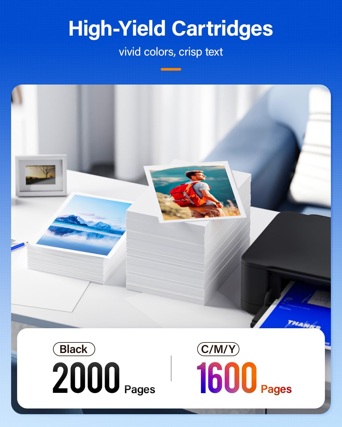 952XL Ink Cartridges Combo 4 Pack Replacement for HP 952 952XL Printers Ink Compatible HP Color Officejet Pro 7740 7720 8210 8216 8702 8710 8720 8740 8715 8725 8730 8700 7730 Black Cyan Magenta Yellow