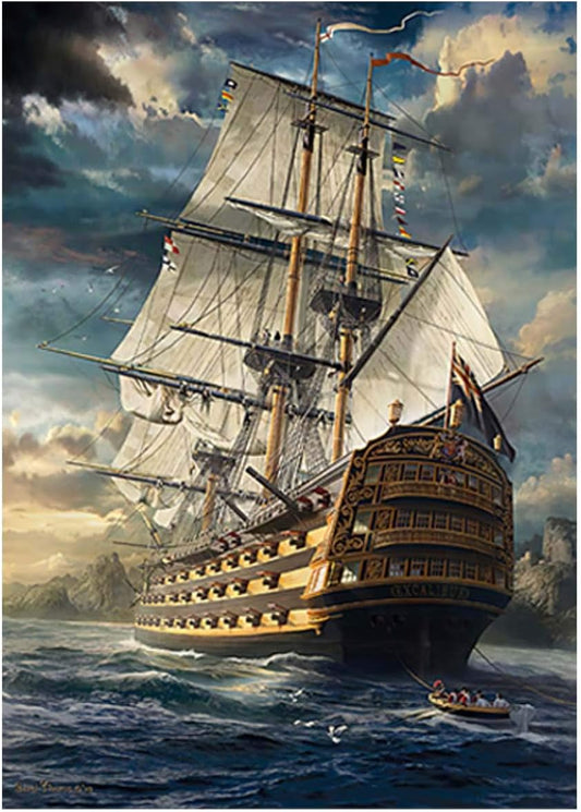 1000 Piece Jigsaw Puzzle, The Great Voyage Puzzle for Adults and Kids Children Educational Toys (The Great Voyage)
