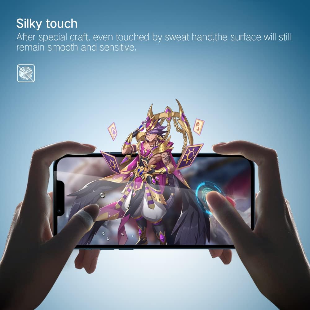 PPERFECTSIGHT Compatible for iPhone 13 Mini Screen Protector 5.4 Inch 2 Pack HD Clear Tempered Glass Case Friendly 9H Hardness Bubble Free Easy Installation