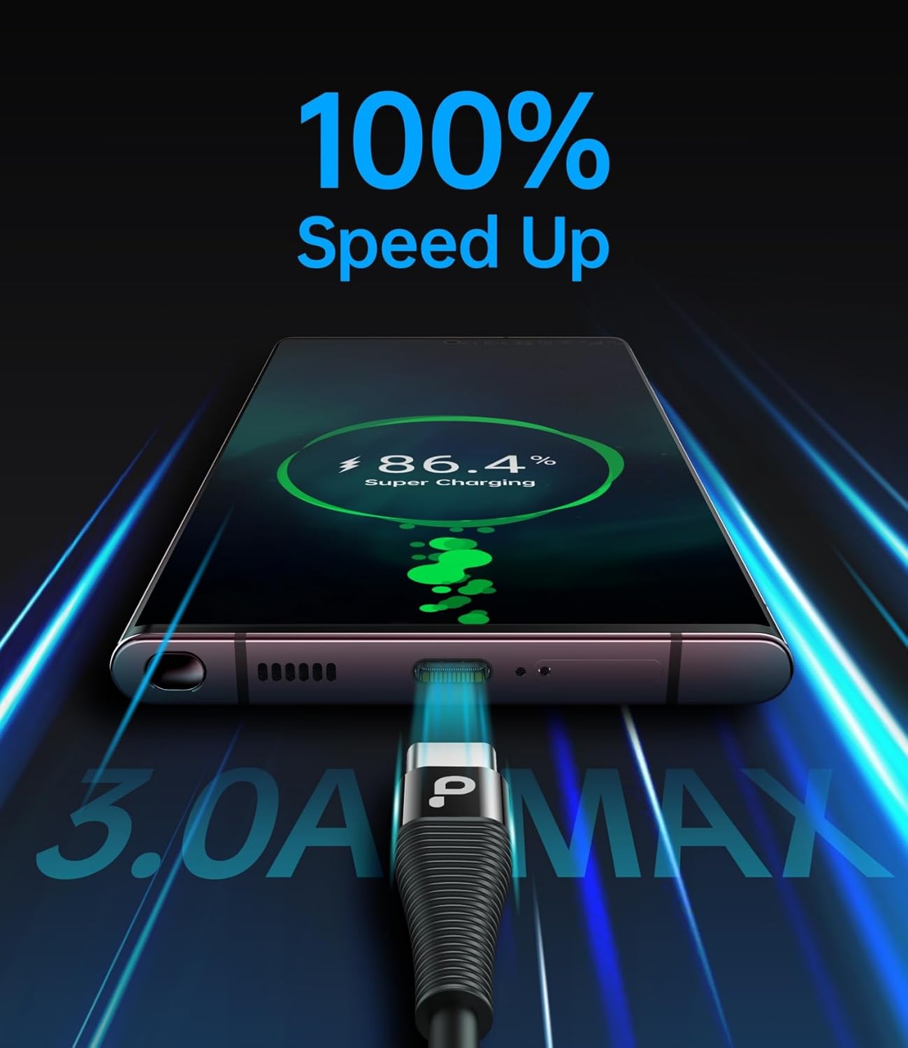 Coiled USB C to C Cable for Car 5FT, USB Type C Charger Cable 100W Short USBC Fast Charging Cable for iPhone 16/15/Pro/Plus/Pro Max/Samsung Galaxy S23, Compatible All Type C Devices-Black 2Pack