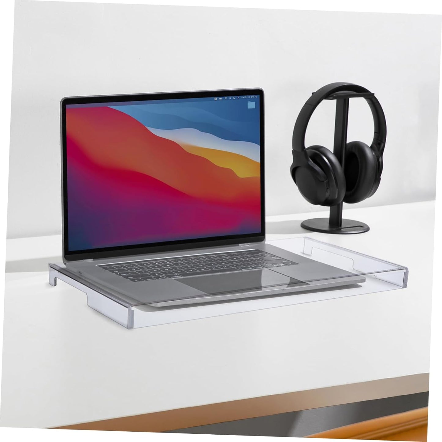 Transparent Acrylic Keyboard Cover - Waterproof and Dustproof Protector for Laptop and Desktop Keyboards Versatile Accessory