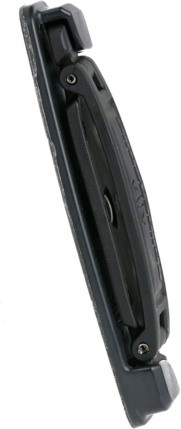 360 Rotating Phone Grip – Flat-Fold Kickstand & Secure Strap – Works with iPhone, Android, Tablets & Cases – Comfortable & Durable (Black)