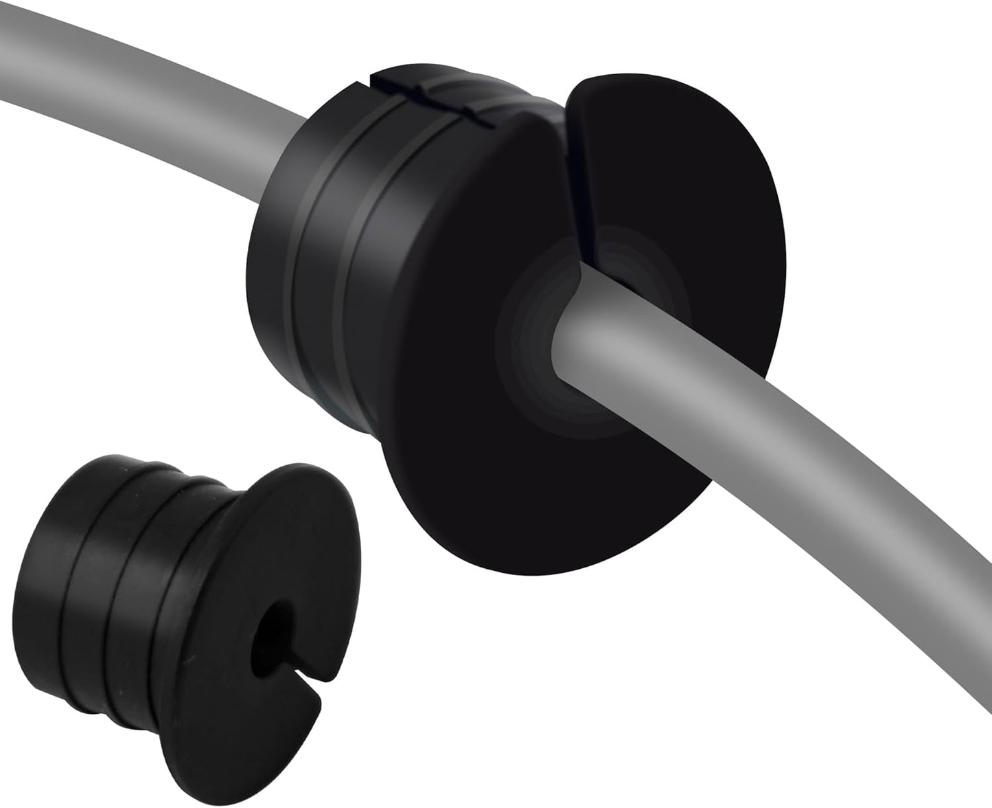 Cable Routing Kit for Starlink for 1 inch Wall Hole, Wall Bushing Grommet, Starlink Accessories, Silicone Cable Wall Pass, Starlink Anti-Slip Wall Grommets for Cables (1 inch) 2 Pcs