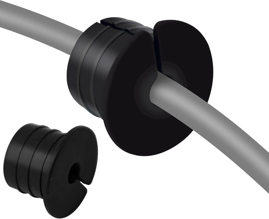 Cable Routing Kit for Starlink for 1 inch Wall Hole, Wall Bushing Grommet, Starlink Accessories, Silicone Cable Wall Pass, Starlink Anti-Slip Wall Grommets for Cables (1 inch) 2 Pcs