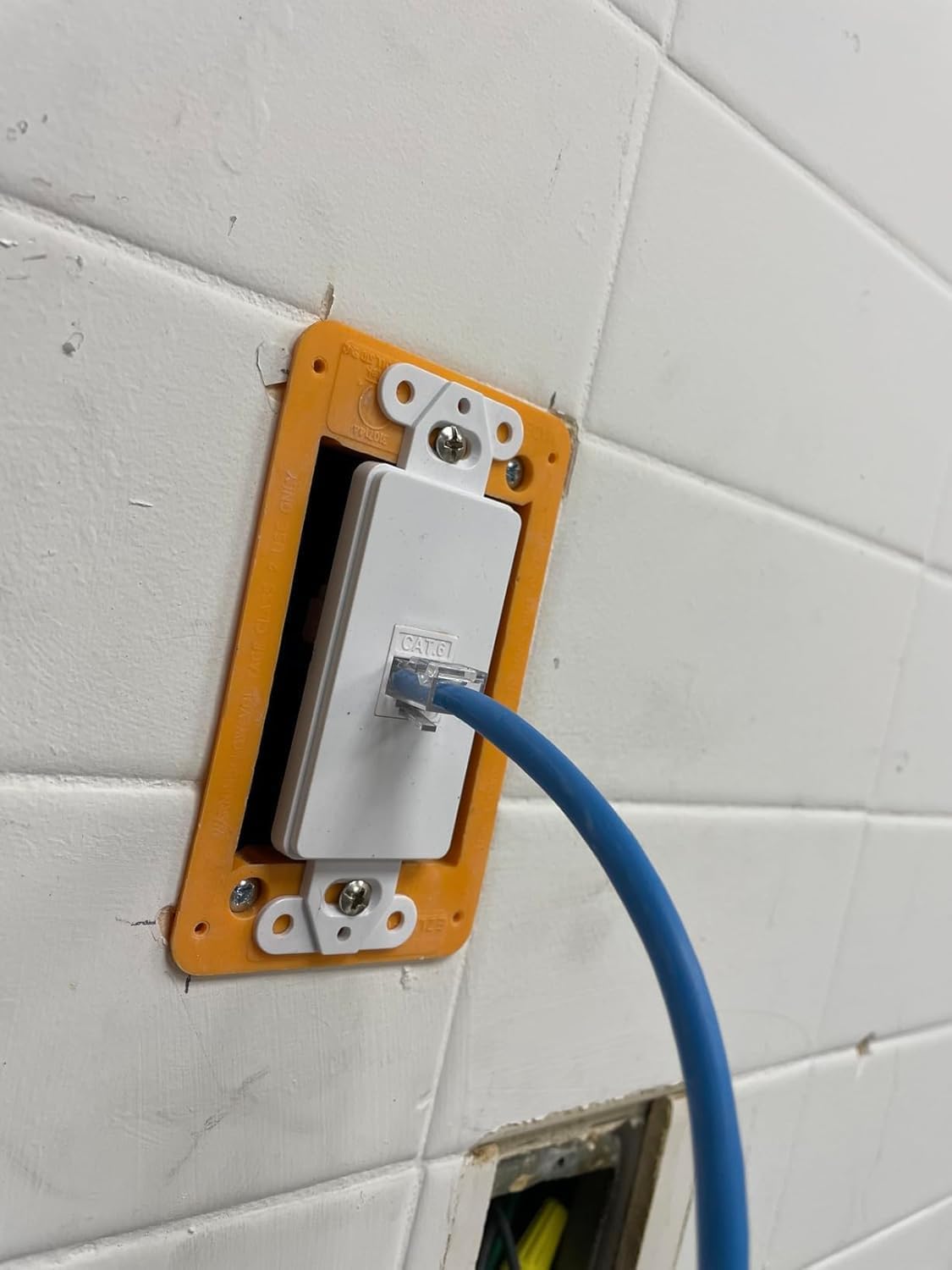 10 Pack Decorative Wall Plate for Keystone, Ethernet, HDMI, Coaxial & More, White Cover, Blank, Ideal for Home & Office Installations (Blank)