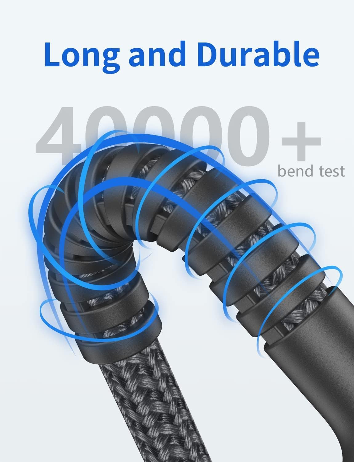 USBC Cable 6FT, 2 Pack USB-C to USB-C Cables, Type C Fast Charging Nylon Braided USBC Charger Cable Compatible with iPhone 16/15/Pro/Plus/Pro Max/Samsung Galaxy S23/LG/Switch