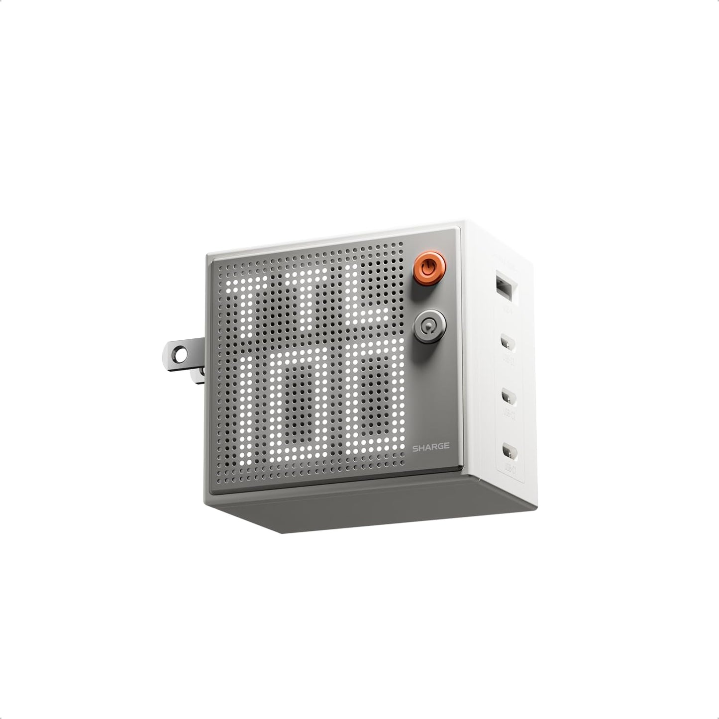 Pixel 100 USB C Charger 100W Laptop GaN Charger 4-Port Fast Charging with Dot-Matrix Display PD 3.0, Foldable and Compact for MacBook Air, iPhone 16