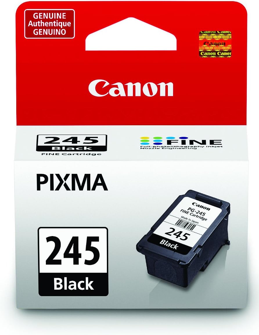 Canon PG-243 and PG-245 Compatible Ink Cartridges Bundle for Select Printers