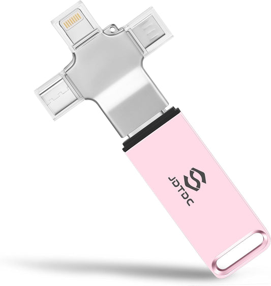 Easy Photo-Stick 256GB Auto Backup-Flash-Drive for All Devices Secure Photo & Video Backup Thumb Drive Picture-Backup-iPhone-Memory-Storage Apple-Photo-Backup Phone-Storage-Saver iPad-Backup-Drive