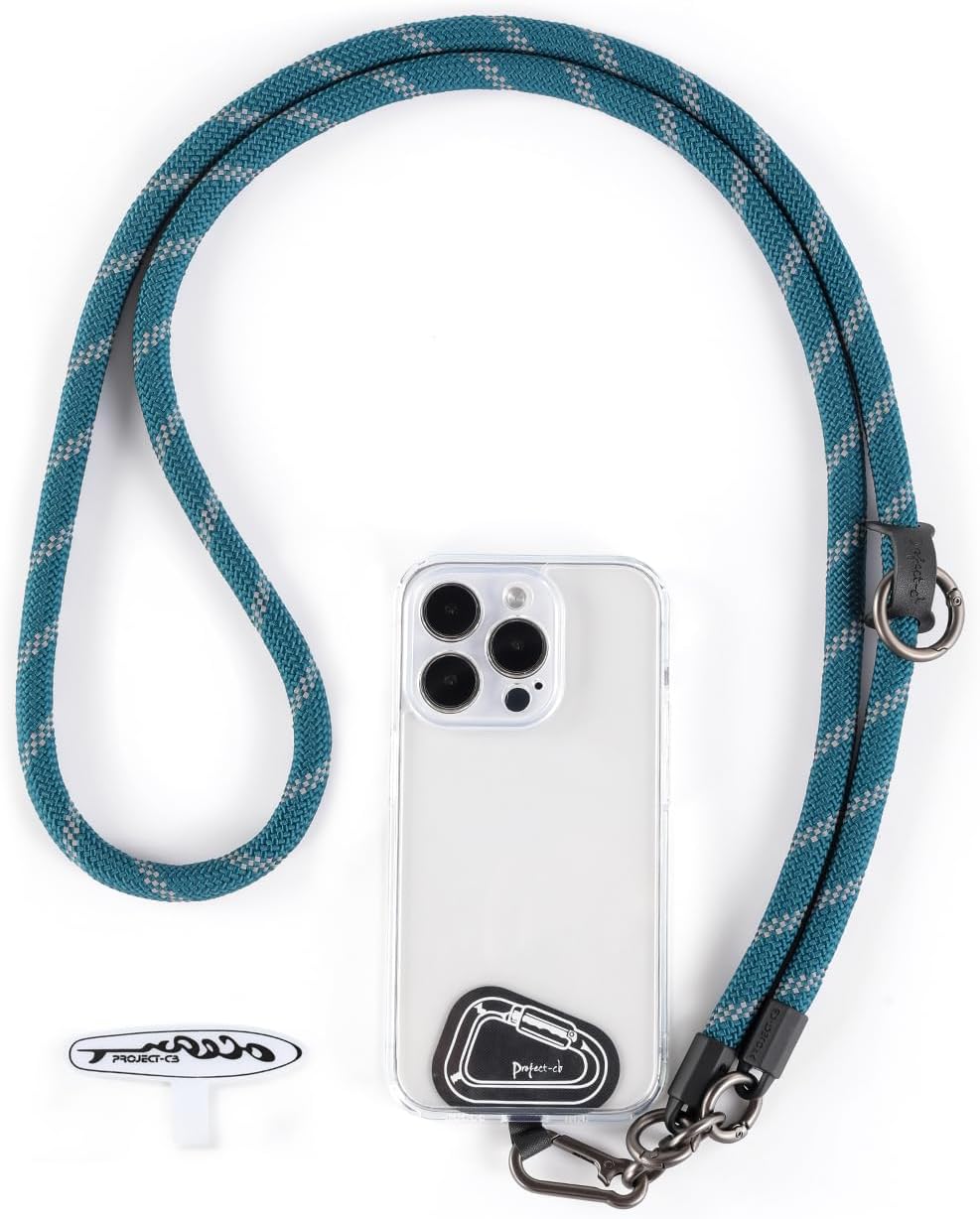 project-cb Cell Phone Lanyard ×1, Tether Tab ×2, Universal Adjustable Phone Strap, Crossbody, Neck Phone Lanyard, Rope Strap