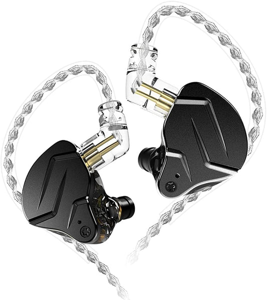 KZ ZSN Pro X Dual Driver in Ear Earphone 1BA 1DD Wired Earphone HiFi Sport Gaming Earbuds Headphones Compatibility for Phone Computer Tablet