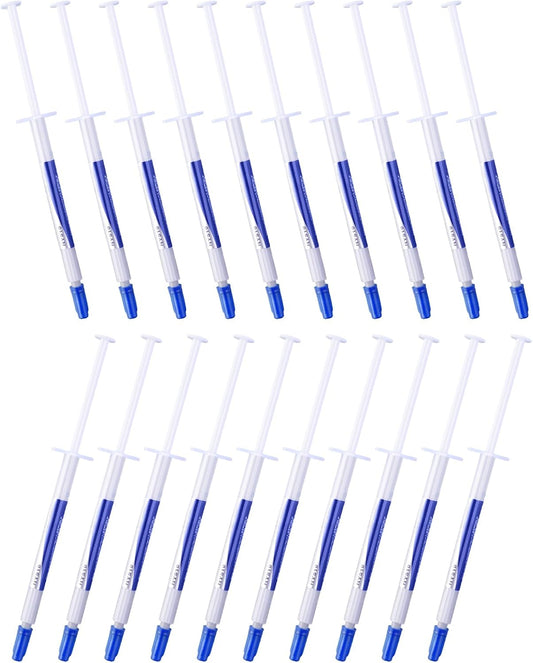 HY510-20PCS(1PCS-1g) CPU Thermal heatsink Paste Silicone Grease Compound Carbon Based High Performance Non-Conductive for pc CPU gpu PS4 20 Gram