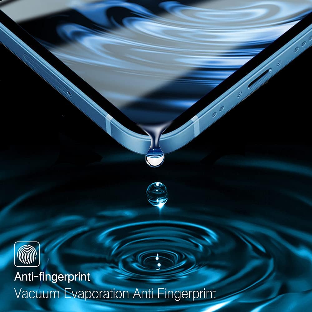 PERFECTSIGHT Compatible for iPhone 14, iPhone 13, iPhone 13 Pro Screen Protector 6.1 Inch 2 Pack HD Clear Premium Tempered Glass Case Friendly 9H Hardness Bubble Free Easy Installation