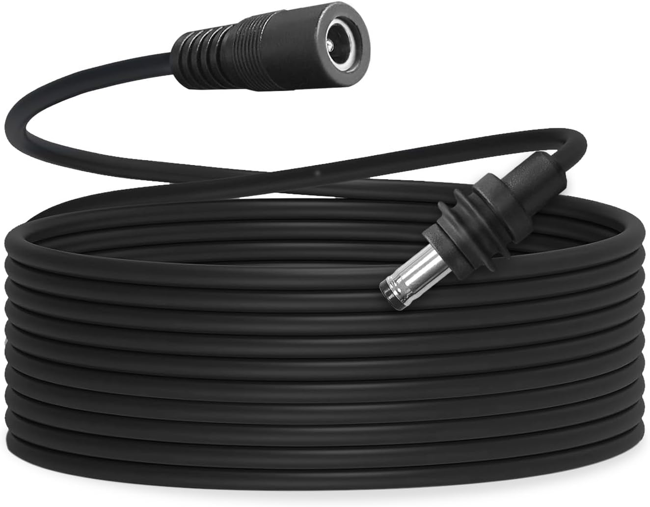 DC5521 Power Extension Cable for Starlink Mini,10FT 25FT 50FT 16AWG DC 5.5mm*2.1mm Cord for Starklink Mini Work with 20V/65W+ PD Source (10FT Female to Male)