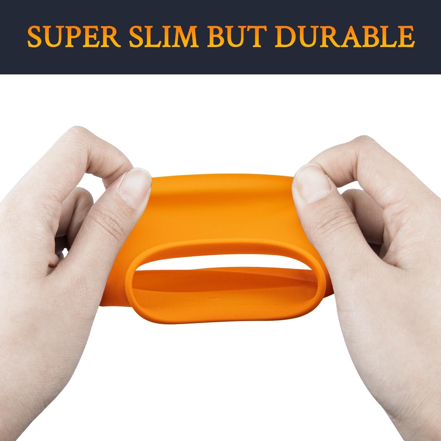 SOULWIT Silicone Ear Pads Cover Protector for Bose QuietComfort QC15 QC25 QC2 QC35 QC45/Ae2 Ae2i Ae2w/SoundTrue & SoundLink AE Headphones Cushions, Sweatproof, Easily Washable - Orange