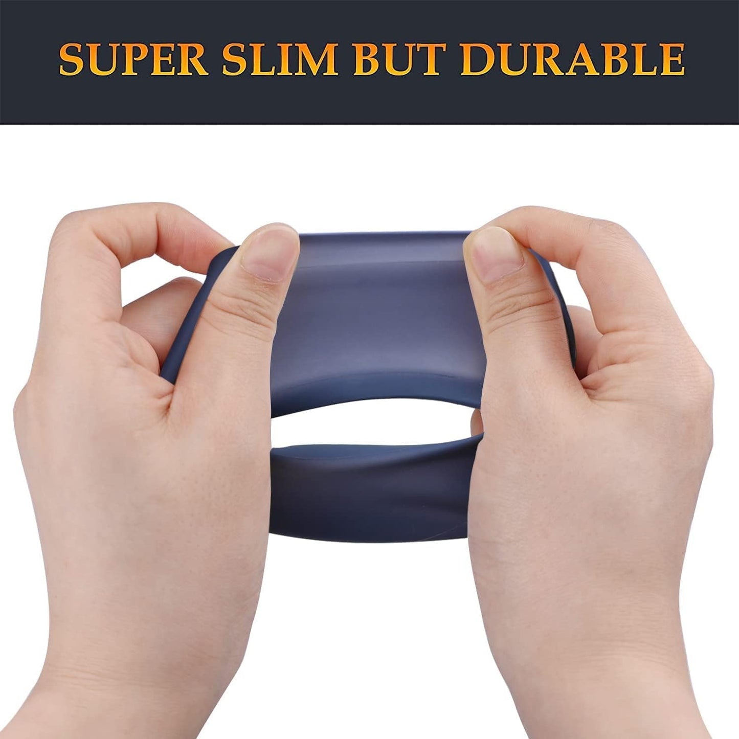 SOULWIT Silicone Ear Pads Cover Protector for Bose QuietComfort QC15 QC25 QC2 QC35 QC45/Ae2 Ae2i Ae2w/SoundTrue & SoundLink AE Headphones Cushions, Sweatproof, Easily Washable - Blue