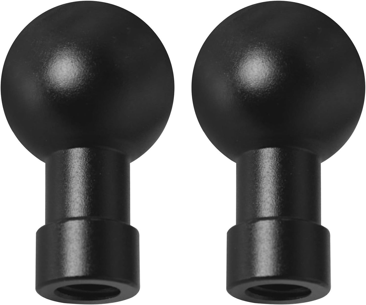 2PCS Ball Head to 1/4 Female Photo Bracket Conversion Accessories Aluminium Alloy 17mm Direct Broadcast Bracket Accessories Mobile Phone Mounting Bracket for Camera Mobile Phone GPS