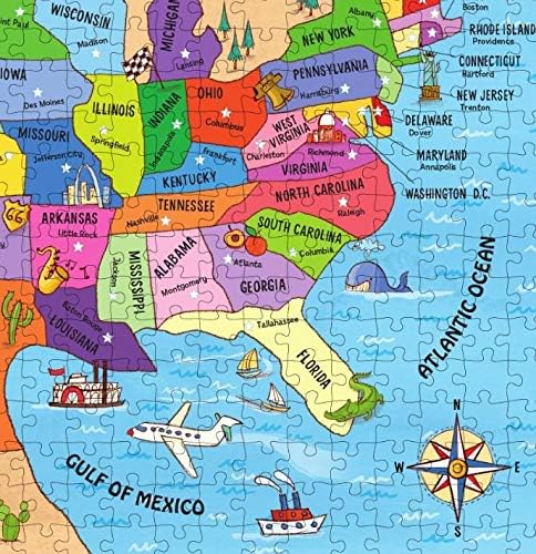 My 50 States Personalized Puzzle – 500 Pieces - I See Me!