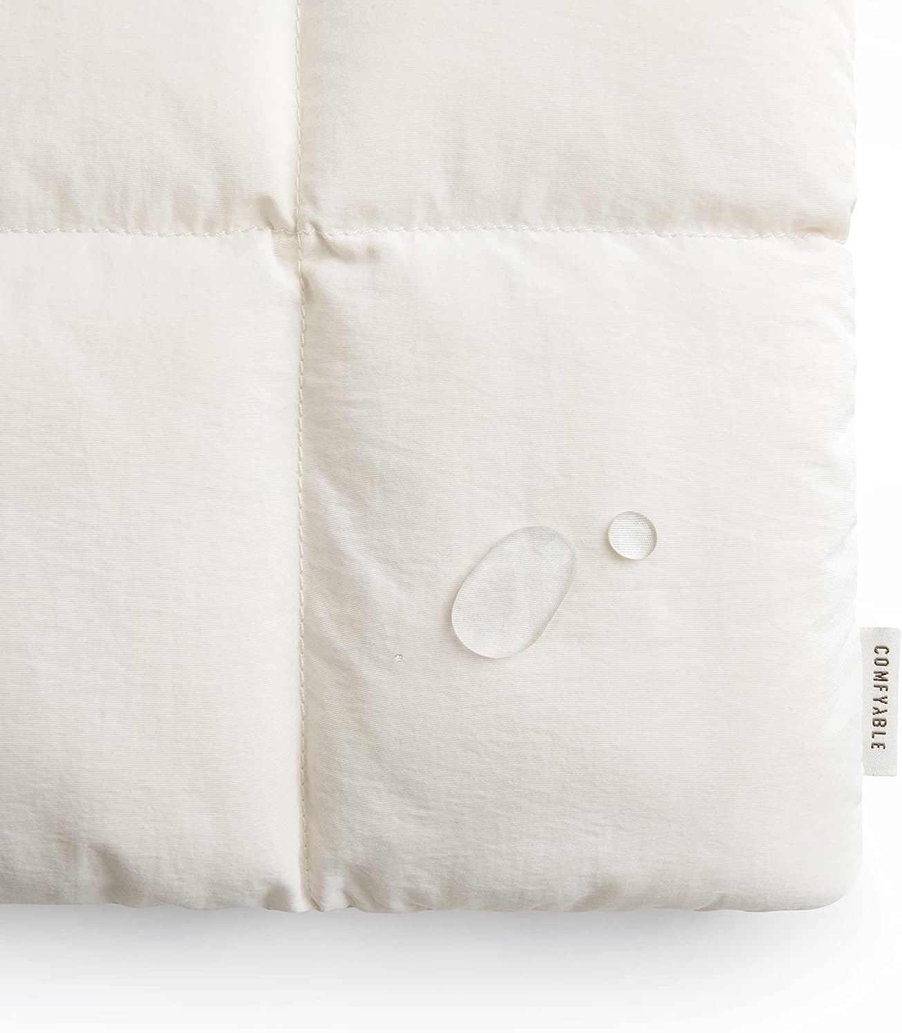 Comfyable Puffy Laptop Sleeve 13 Inch 14 Inch, Quilted Puffer Laptop Carrying Case, Pillow Case Compatible with MacBook Air M4 2025 M3 M2 M1, MacBook Pro M4 Pro/Max, Rice