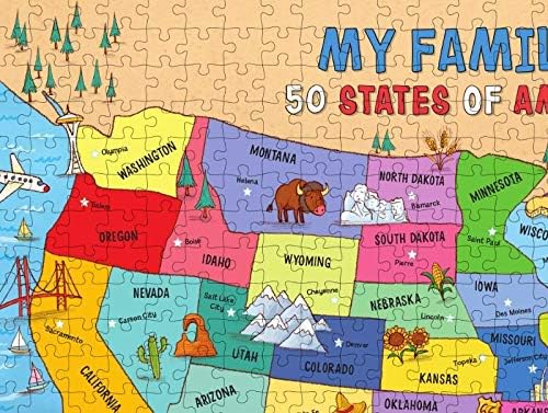 My 50 States Personalized Puzzle – 500 Pieces - I See Me!