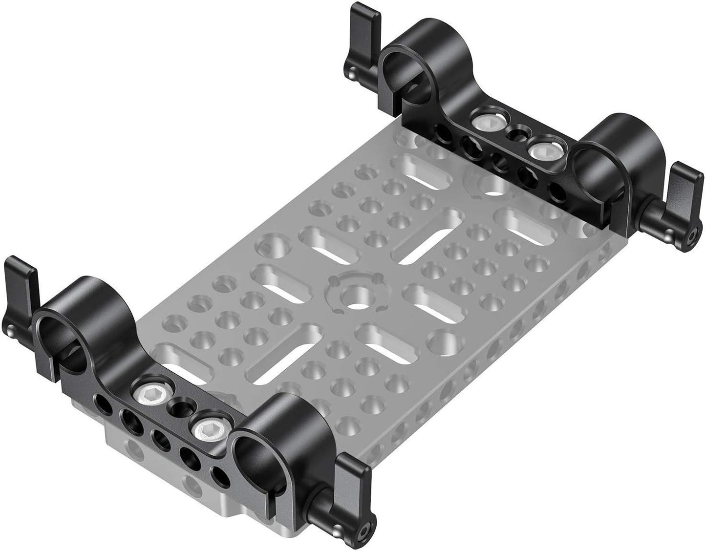 SmallRig Super Lightweight Railblock, 15mm Rod Clamp with 1/4"-20 Thread for Sony, Canon and Other DSLR Camera Rig Shoulder Support System - 942