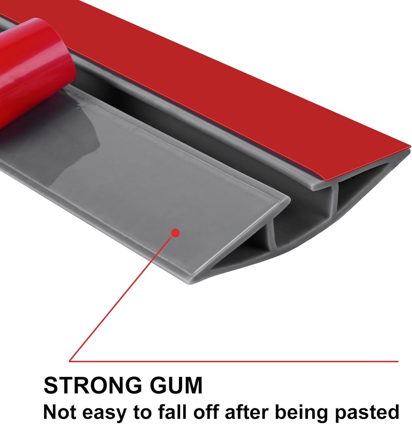 20Ft Floor Cord Cover Gray Silicone Cable Protector Easy to Install Wire Organizer and Hider for Home, Office, Garage (Gray-6m)