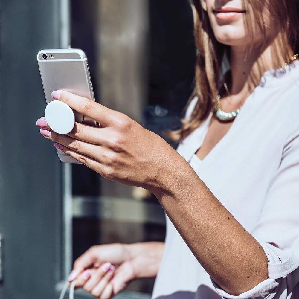 PopSockets: Phone Grip with Expanding Kickstand, Pop Socket for Phone - Color Burst Gloss